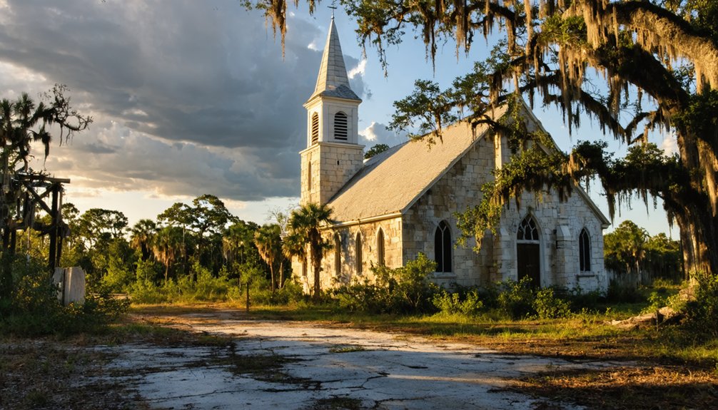 surviving church vanished colony