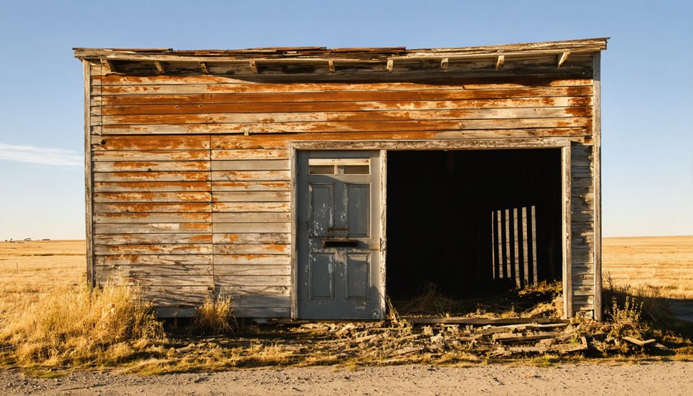 unsafe weathered unstable structures