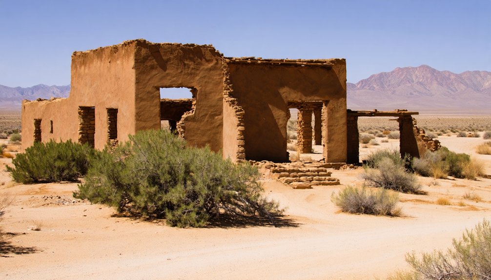untouched abandoned ghost town