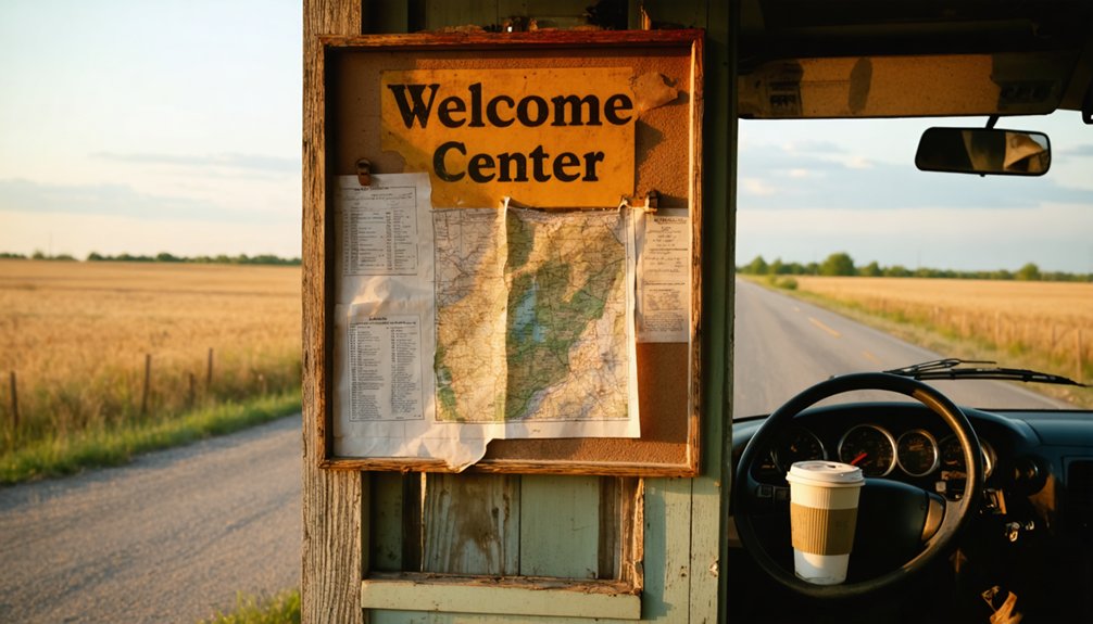 visit welcome center first