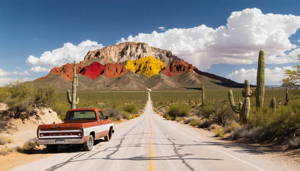 vivid desert art landmark