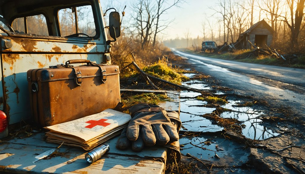 wear sturdy boots and stay alert