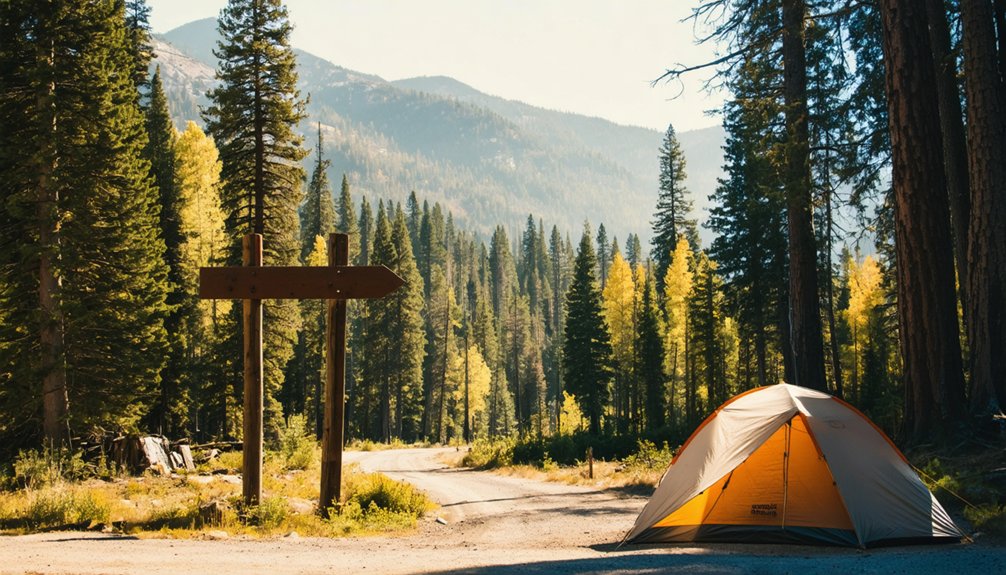 yosemite nearby campgrounds options