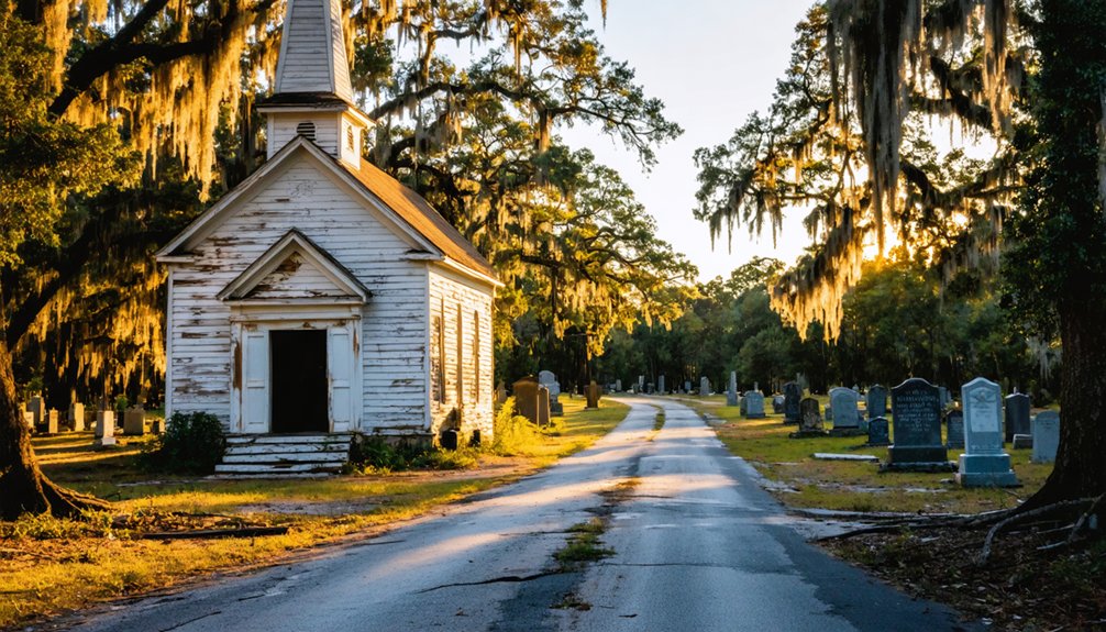 abandoned colonial river settlements