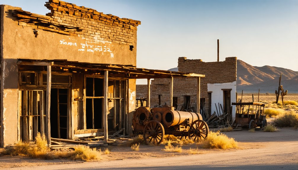 abandoned mining ruins decay