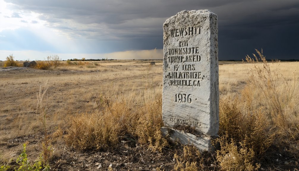 abram townsite historical marker