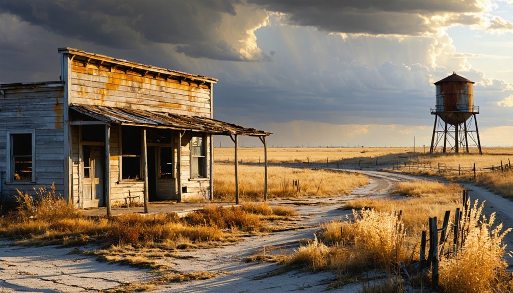 best time for ghost towns