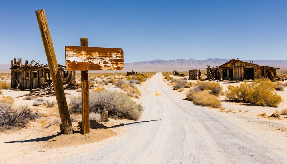 california ghost town distinction