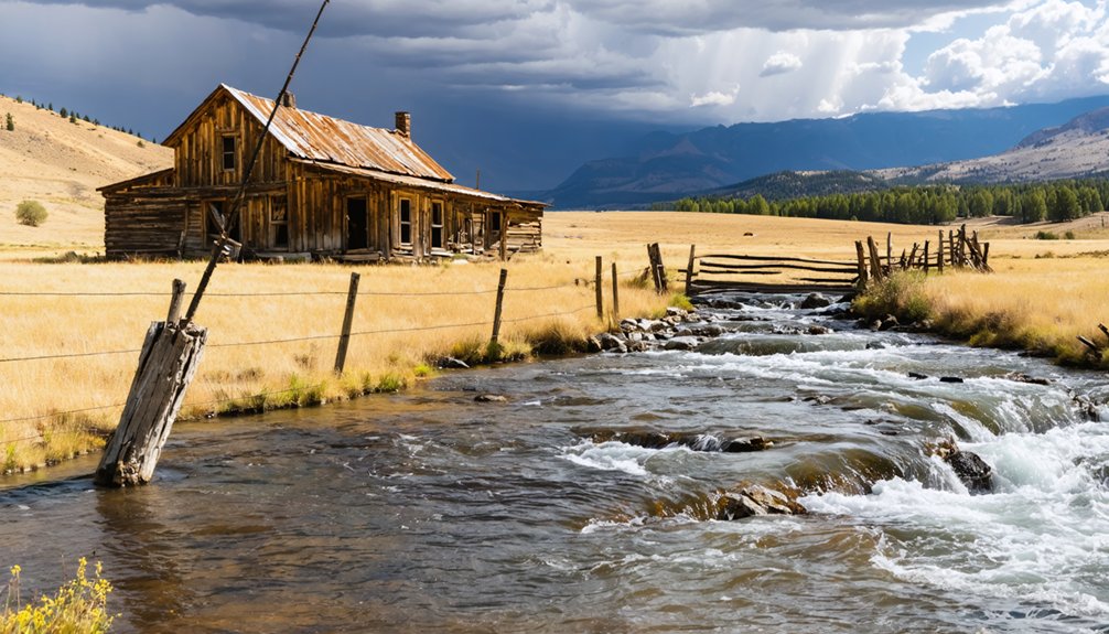 fishing floating historic scenery