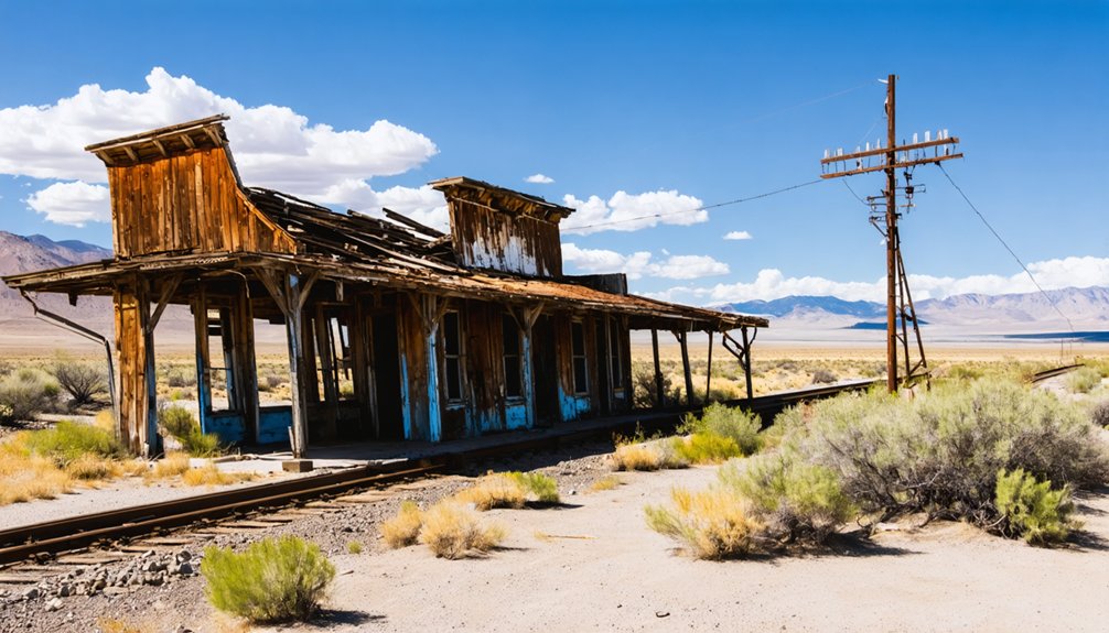 from bustling rail hub decline