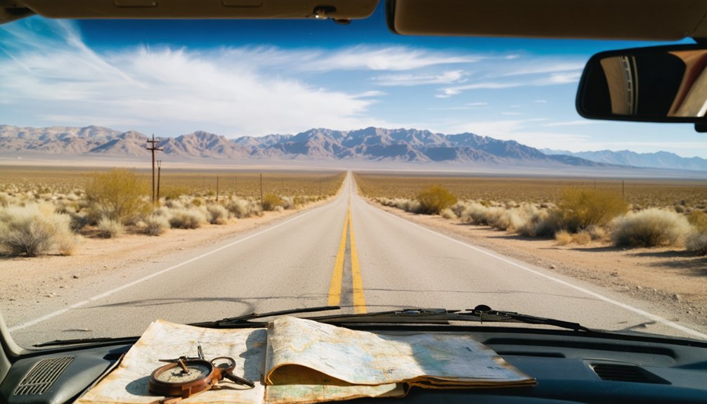 ghost town exploration route