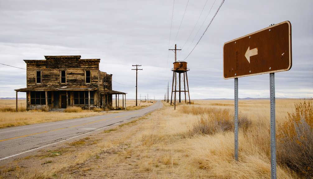 ghost towns along highway 83