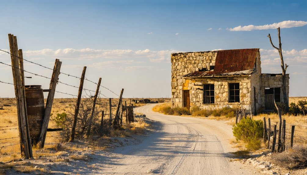ghost towns along railway routes