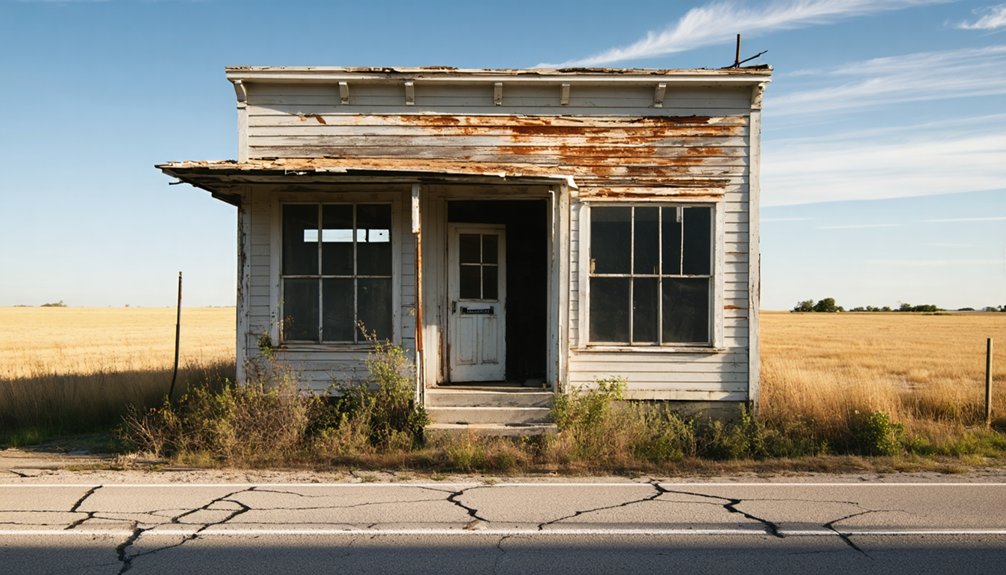 ghost towns and historic remnants