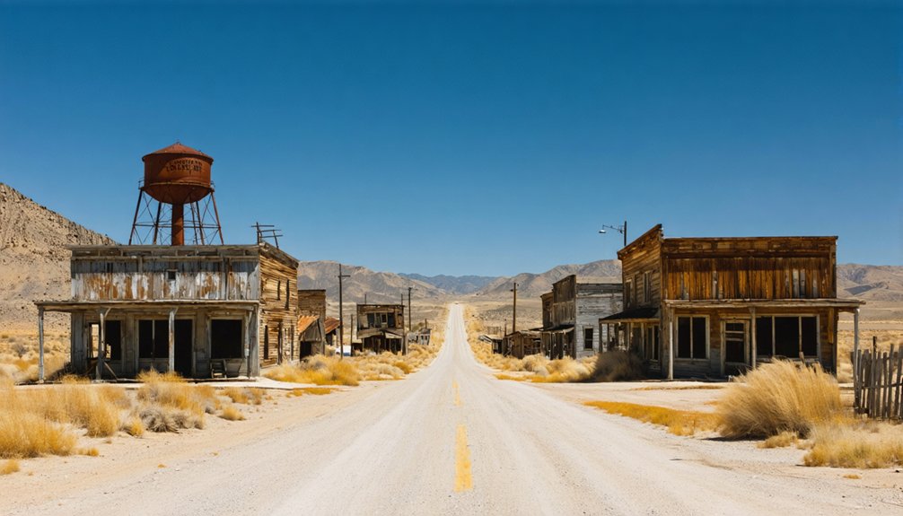 ghost towns and mining history
