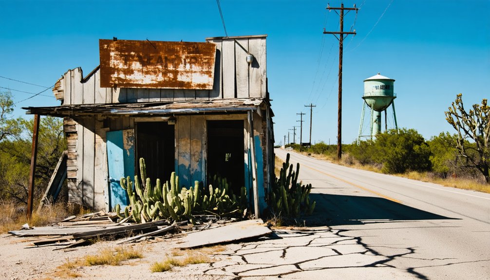 ghost towns nearby brady