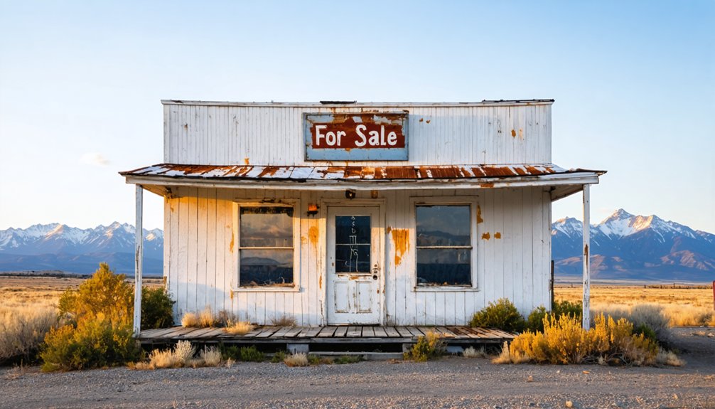 ghost towns with active properties
