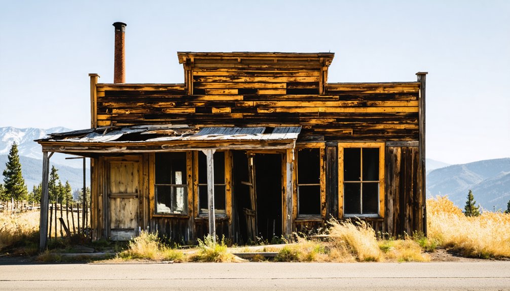 ghost towns with historic remnants