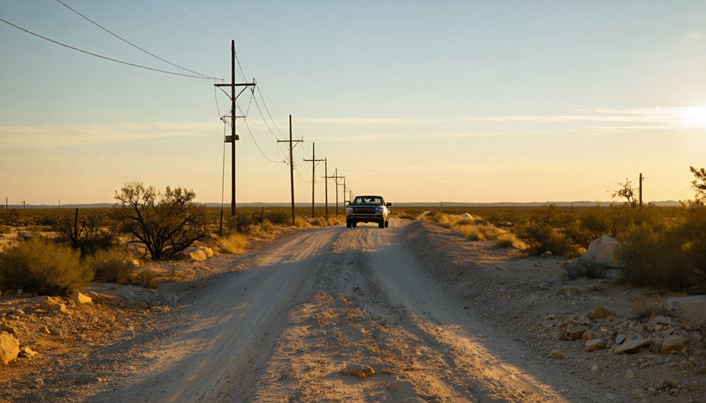 gravel road vehicle precautions