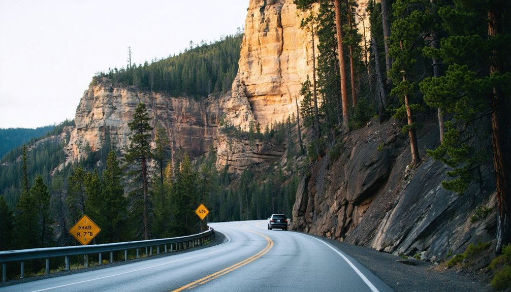 high altitude mountain drive