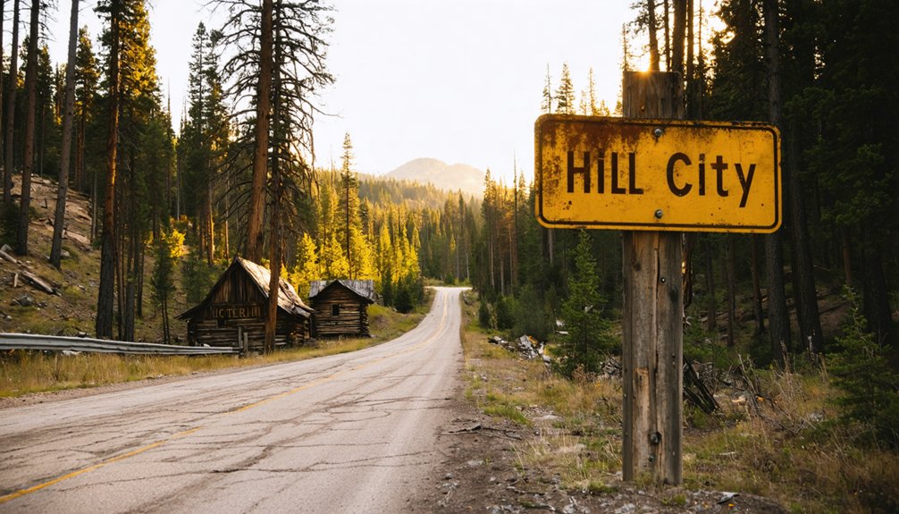 hill city teddy bear ghost town