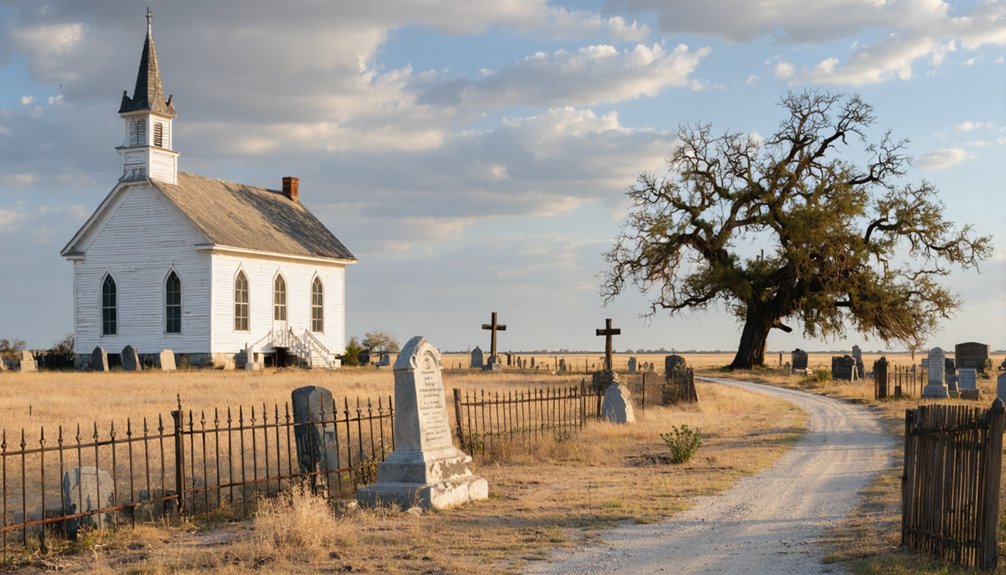 historic church and cemetery exploration