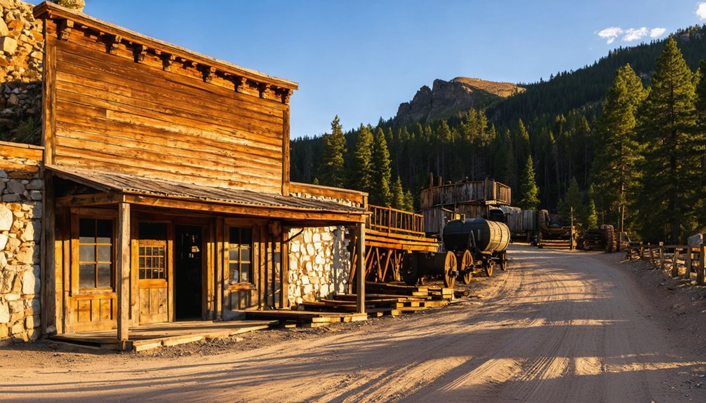 historic mine ruins and trails