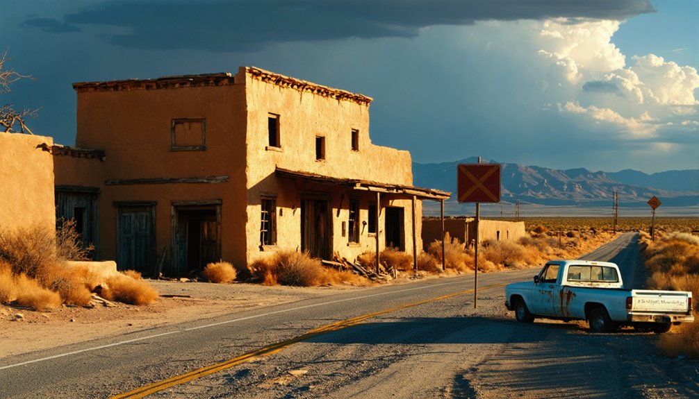 historic ruins and silent streets