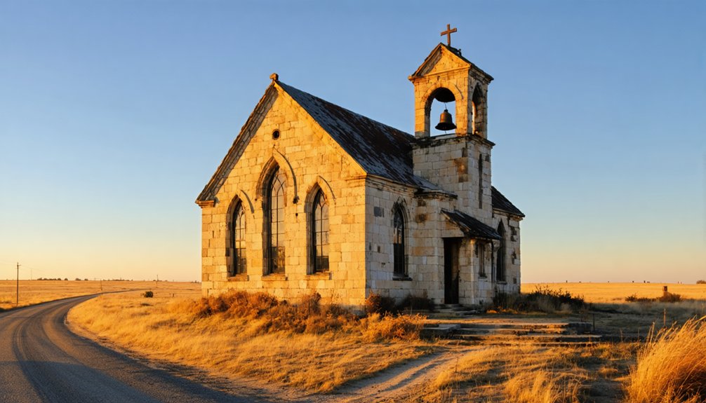 historic rural church remains