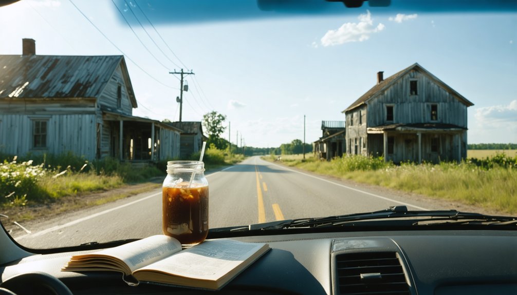 historical site with quiet roads