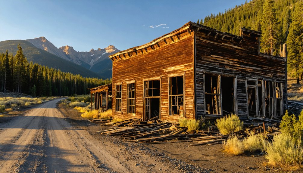 mining history and ghost towns