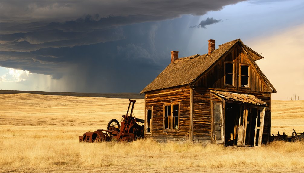 north dakota ghost town mining