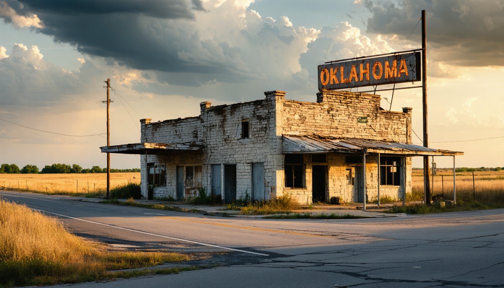 northeast oklahoma ghost towns