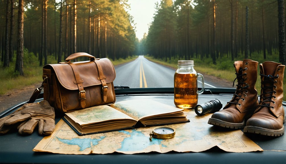 packing for ghost town exploration