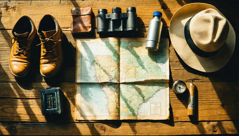 prepare explore document stay