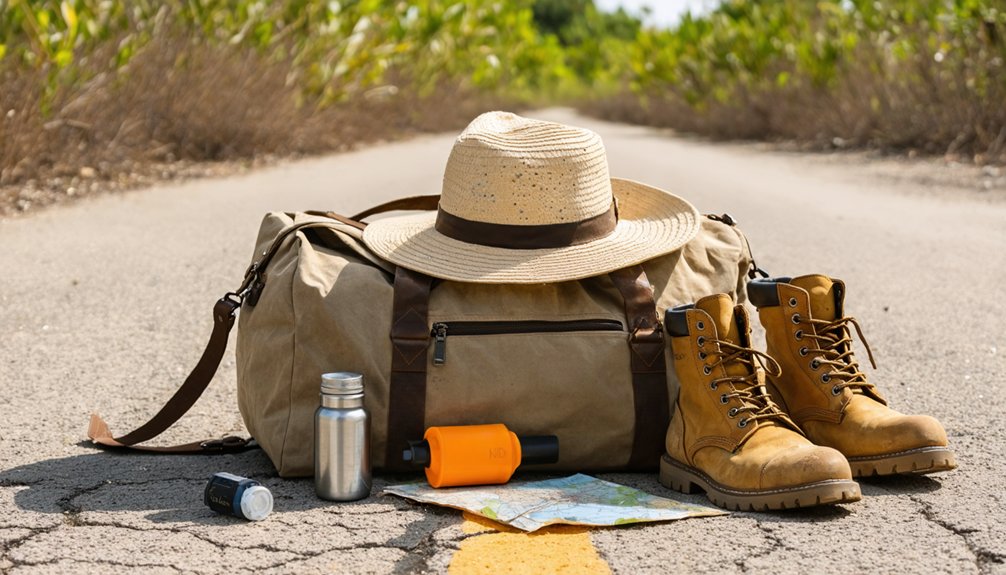prepare for rough sunny exploration