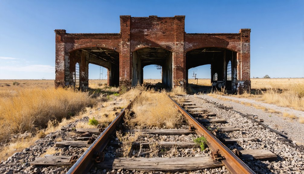 railroad decline and fire
