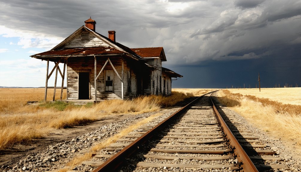 railroads abrupt community collapse