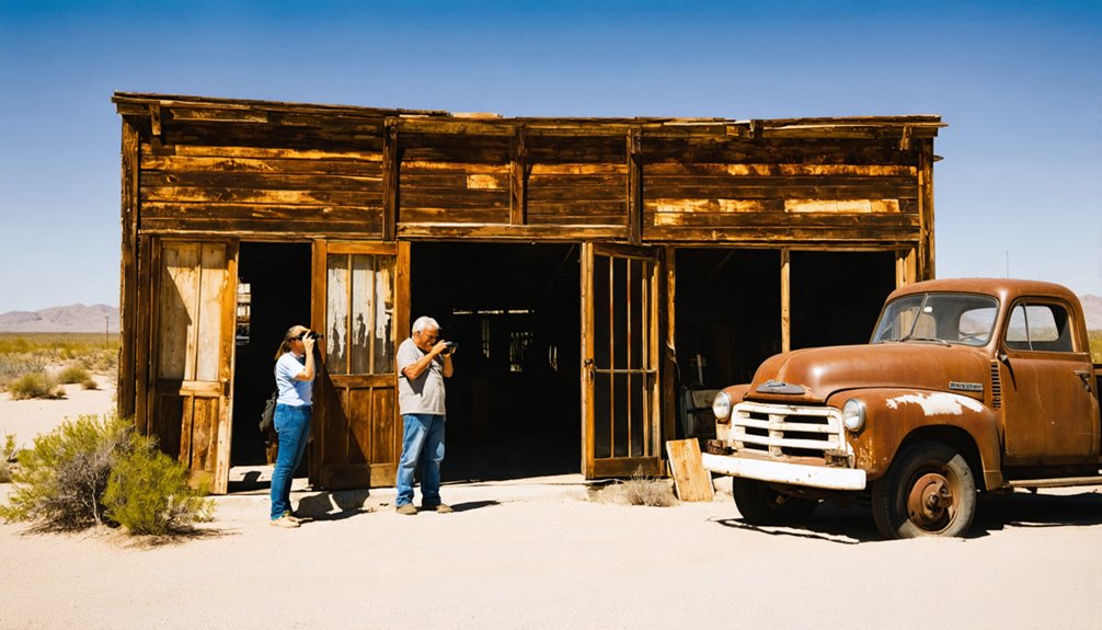 raw historic ghost town