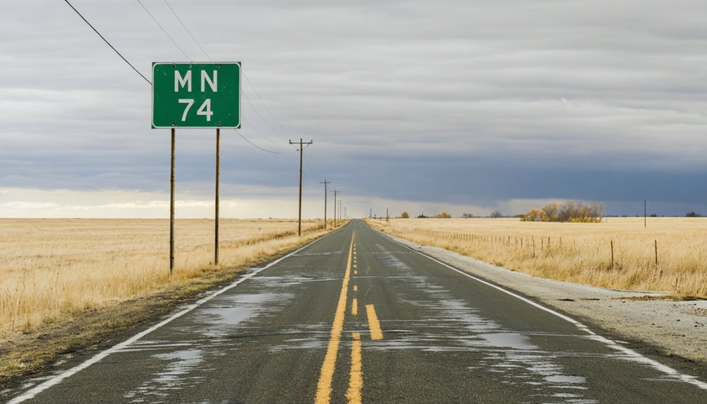 reaching beaver along mn 74