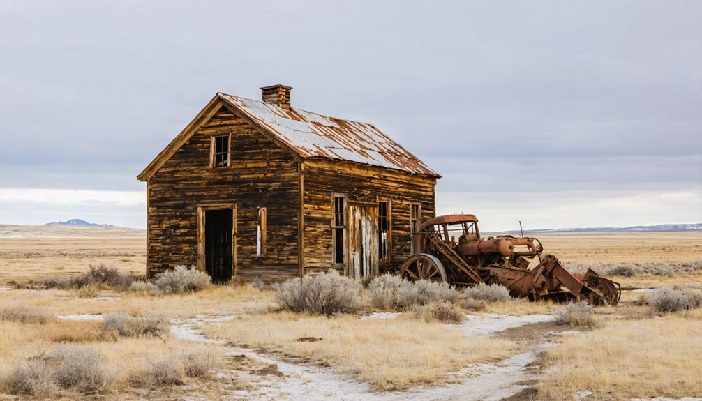 remnants of abandoned north dakota