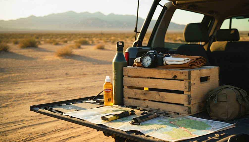 remote desert safety preparations