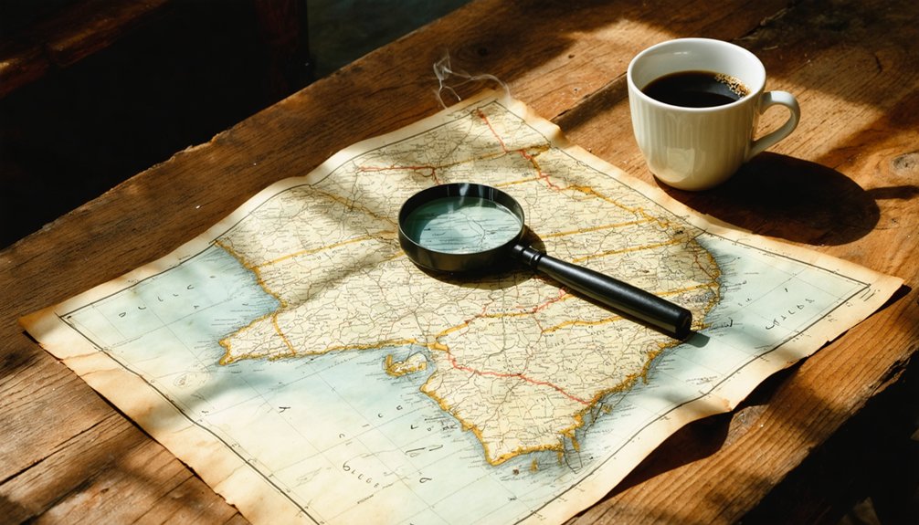 research historical maps first