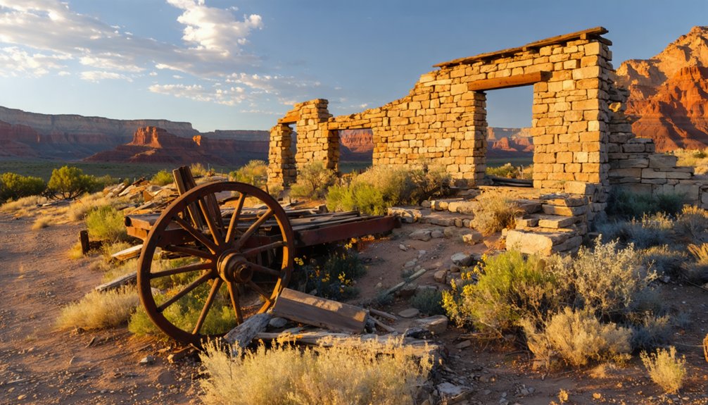 ruins artifacts rugged exploration