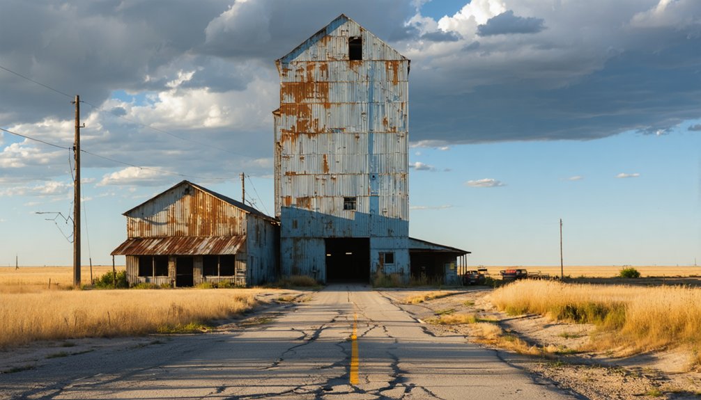 silent town grain elevators