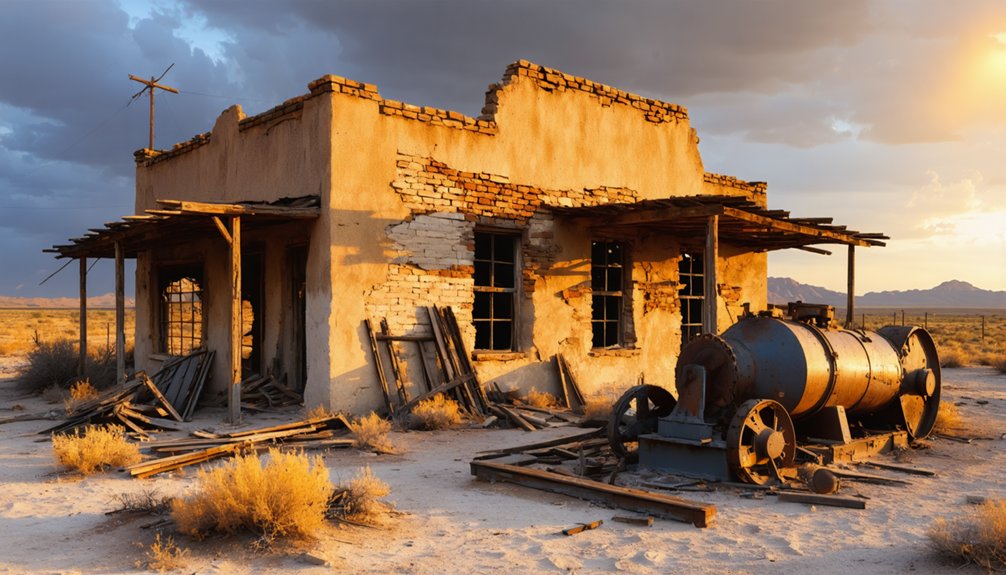 silver boomtown abandoned ruins