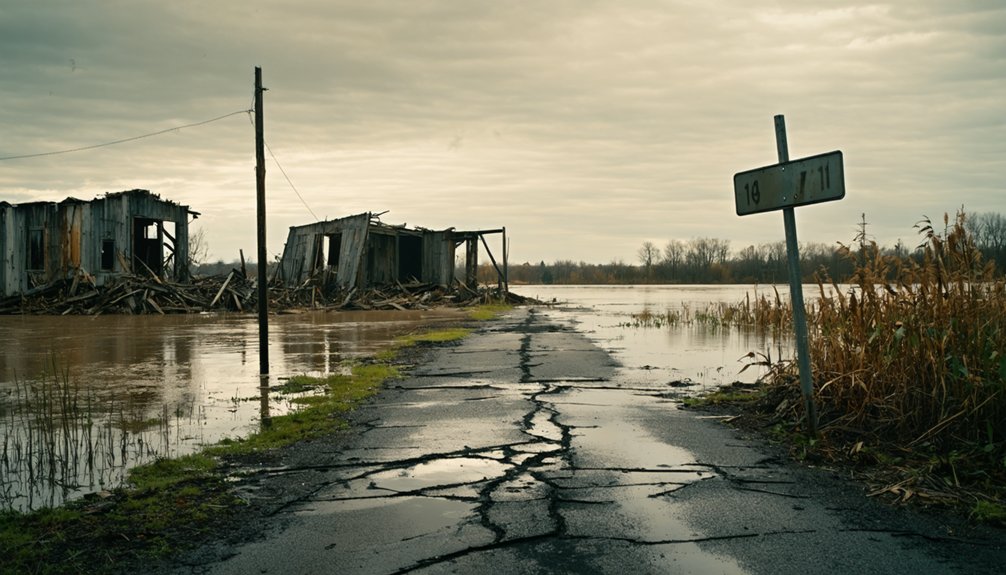 submerged sinnipee village remains