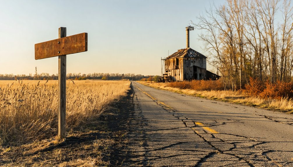 vanished towns and history