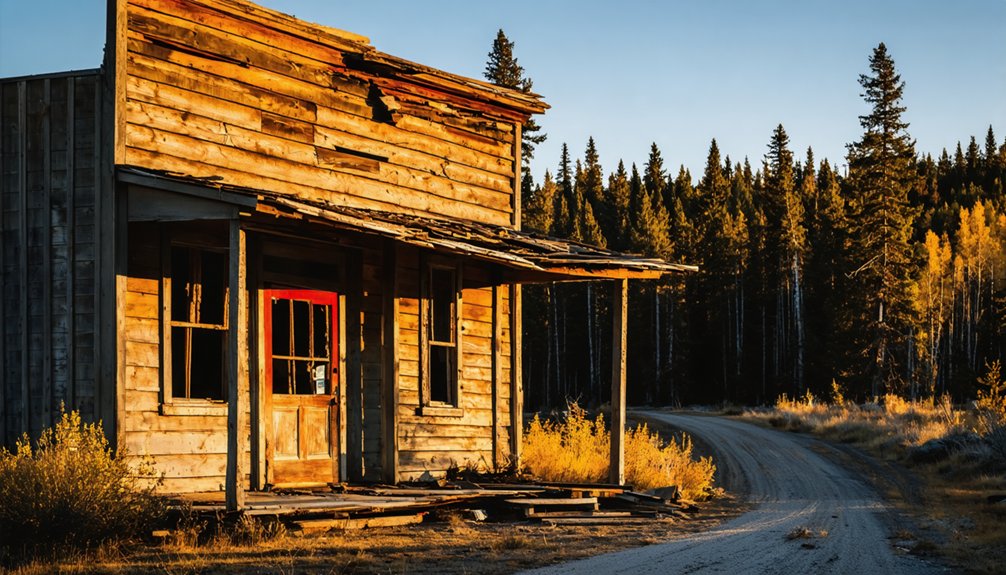 vanished townsite silent forest