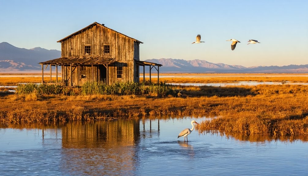 wetlands birds wildlife migration